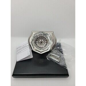 Crystal Glass  Dummy Handset in  Medium Silver- Clear Old Town knobs